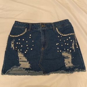 Junior’s skirt | blue Jeans | small